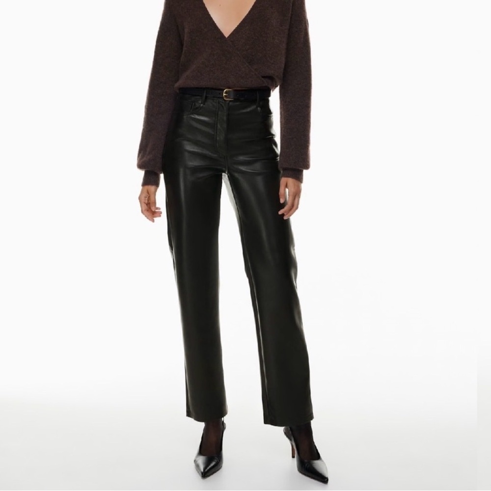 Wilfred Melina Pant Faux Leather Size 10